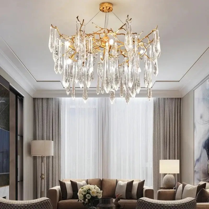 Crystal Bubble Pendant Light