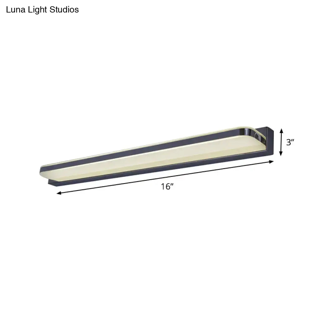 Nickel Modern Vanity Sconce