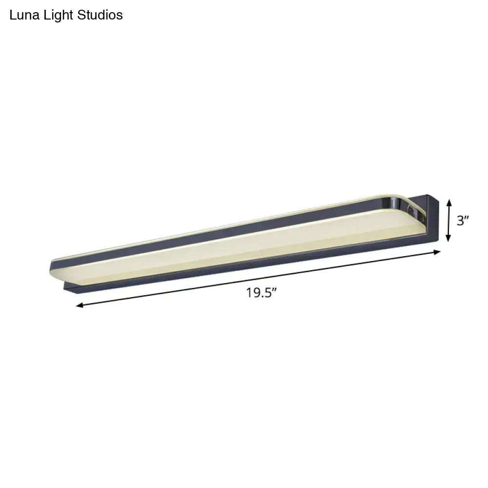 Nickel Modern Vanity Sconce