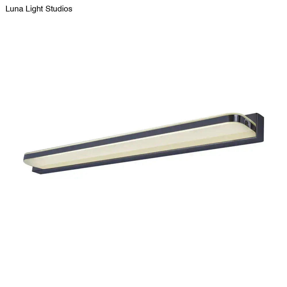 Nickel Modern Vanity Sconce