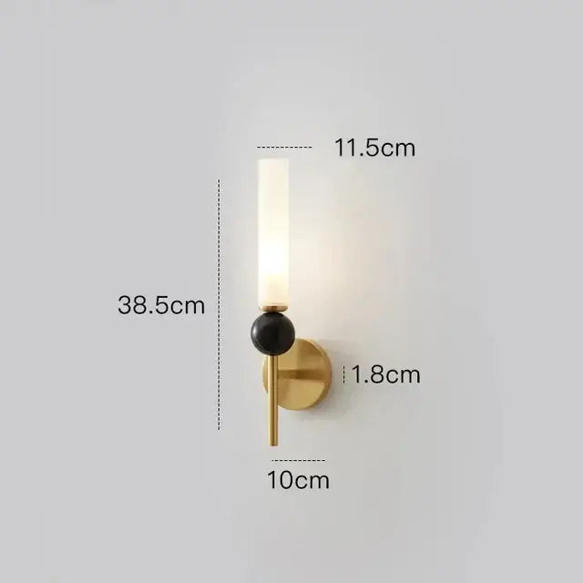 Copper Modern Wall Lamp