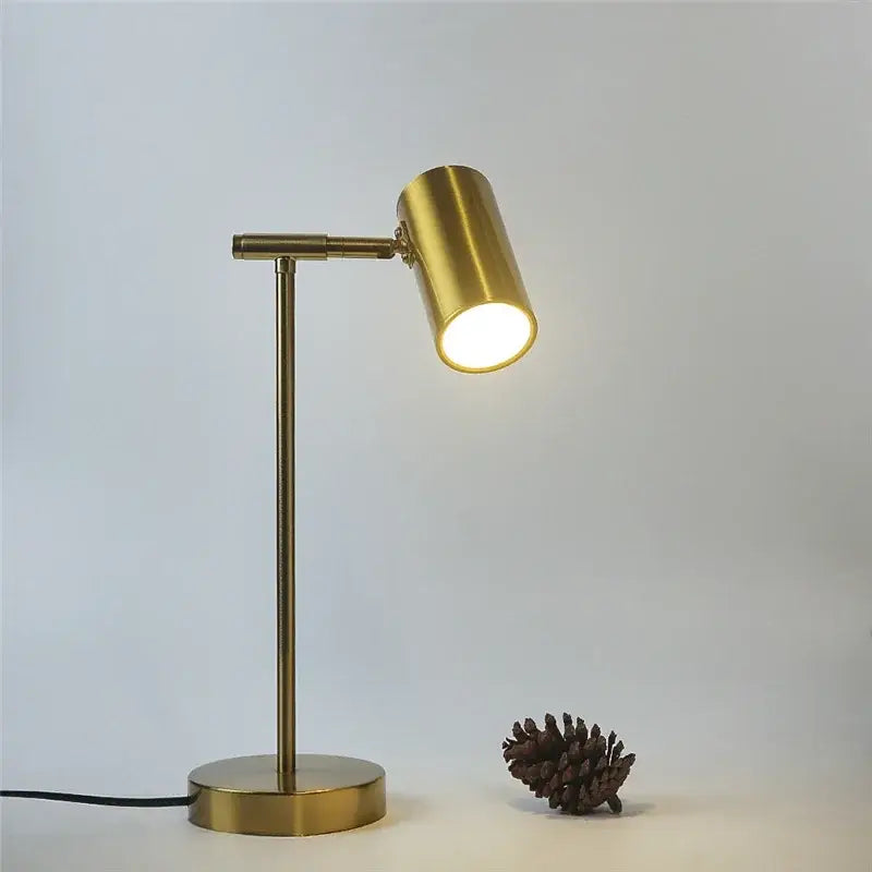Brass Adjustable Table Lamp