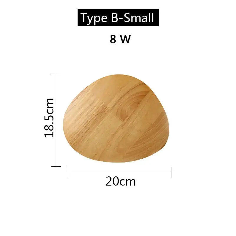 Wood Nordic Wall Sconce Large or Small Size