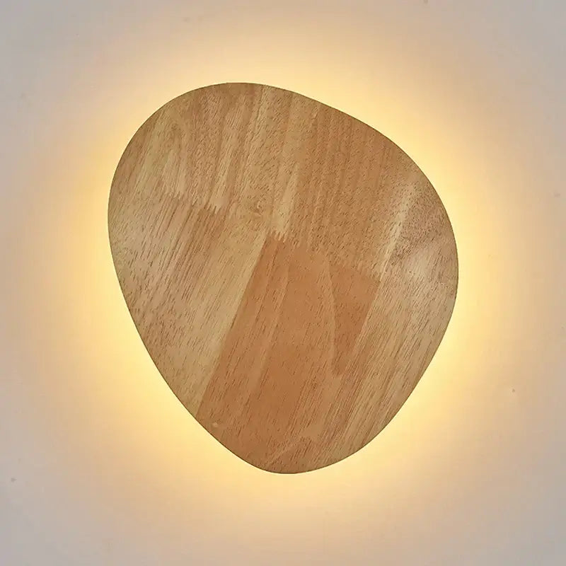 Wood Nordic Wall Sconce Large or Small Size