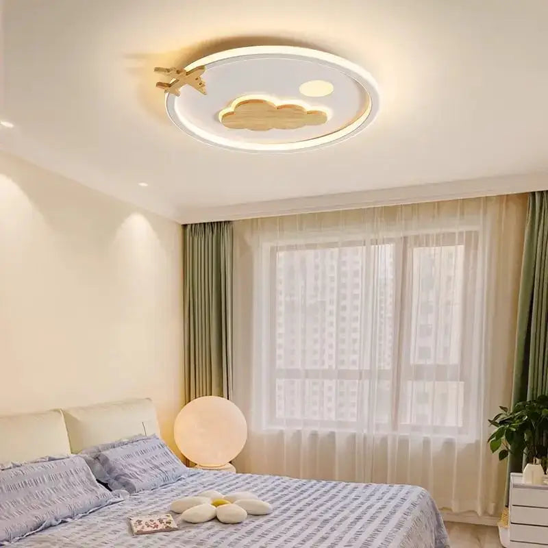 White Cloud Nordic Kids-Room Ceiling Light