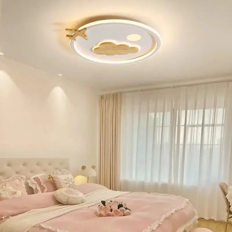 White Cloud Nordic Kids-Room Ceiling Light
