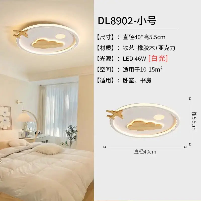 White Cloud Nordic Kids-Room Ceiling Light