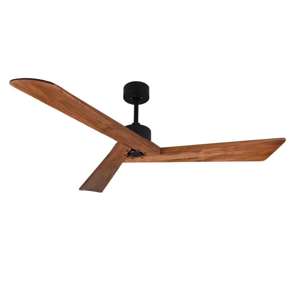 White Wood 60-Inch Blade Ceiling Fan