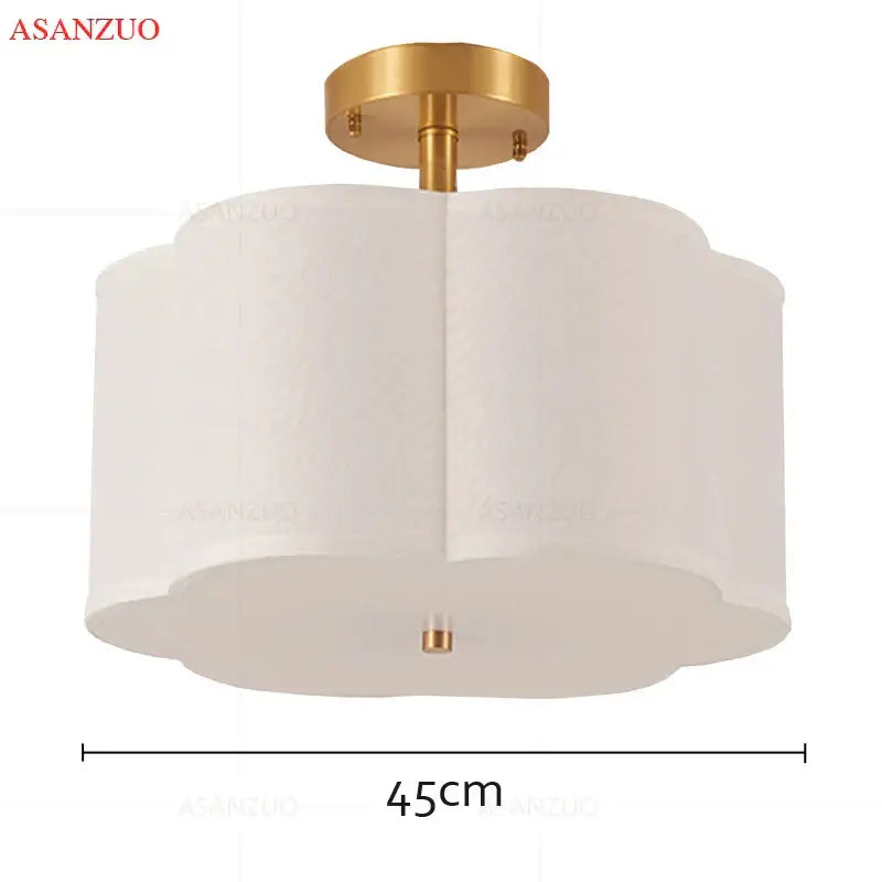 Textured Copper Ceiling Light