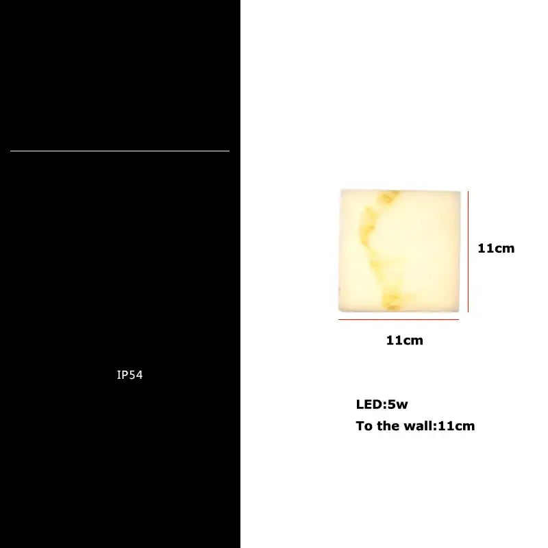 Onyx Amber LED Wall Sconce