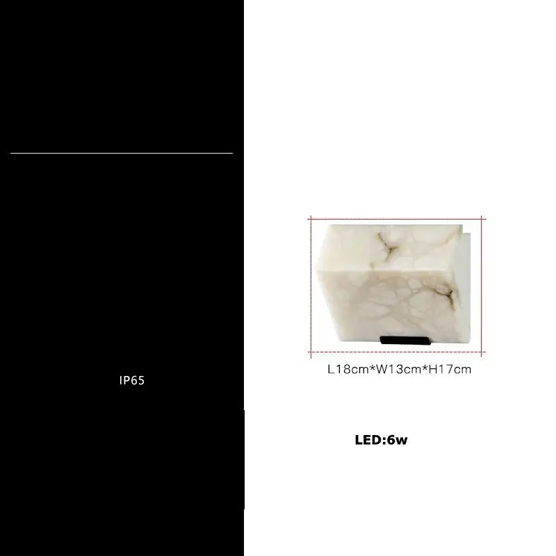 Onyx Amber LED Wall Sconce
