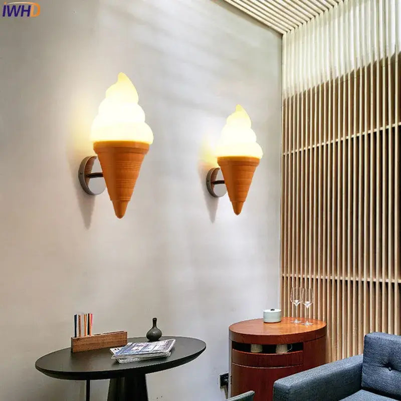 Orange Ice Cream Wall Sconce