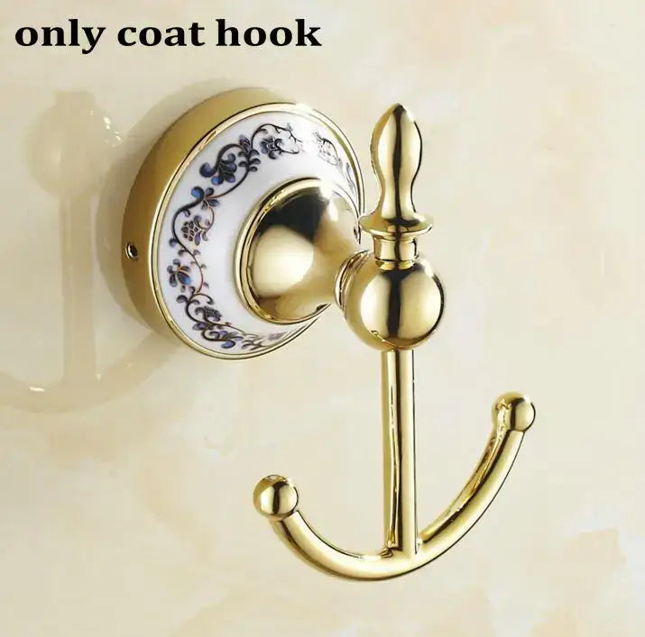 Gold Porcelain Bath Set