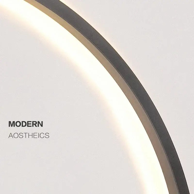 Gold Oval Wall Sconce with Adjustable Mood Light