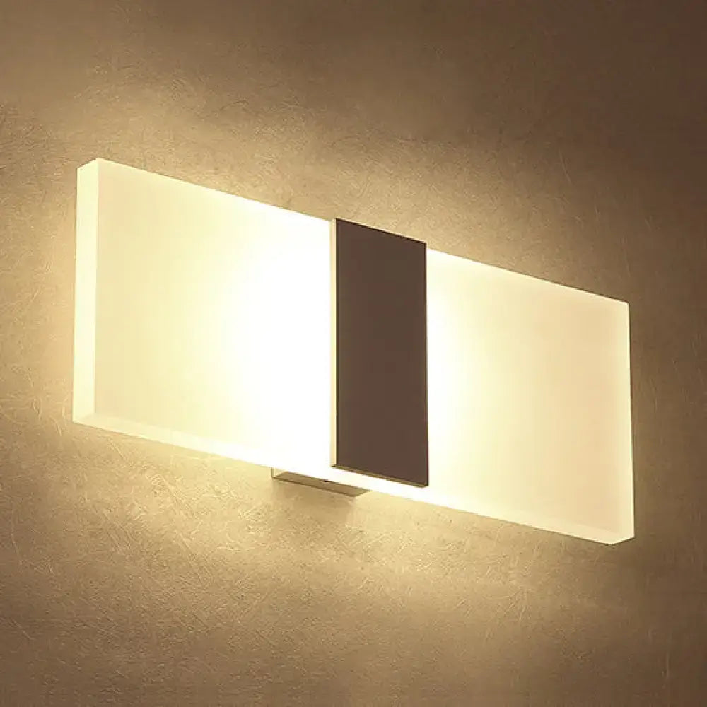 Metal Oval LED Sconce