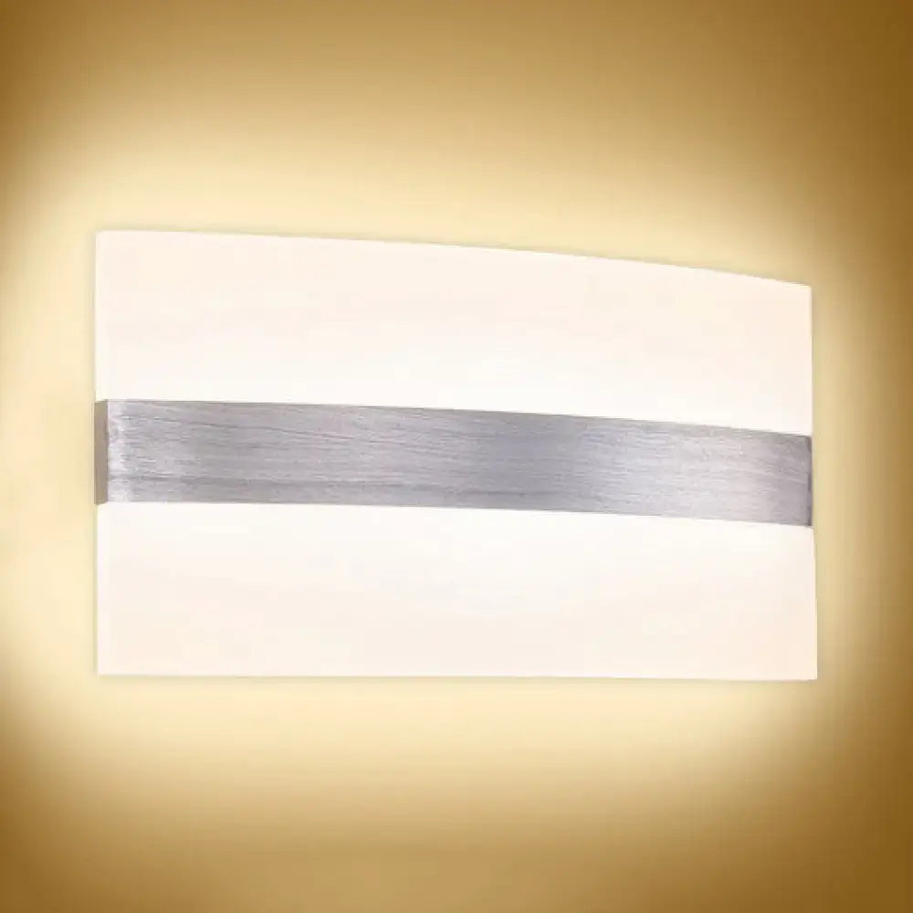 Metal Oval LED Sconce