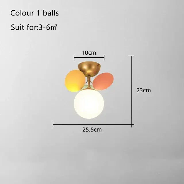 Balloon Ceiling Light Fixture