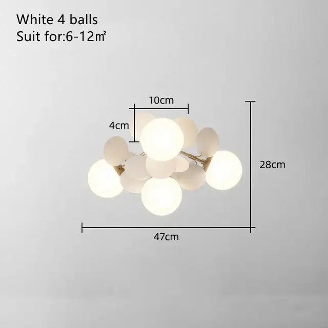 Balloon Ceiling Light Fixture