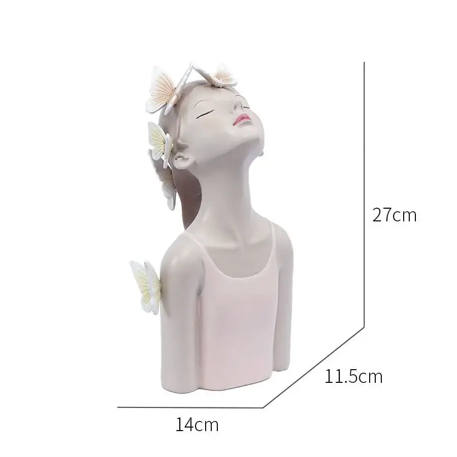 Resin Butterfly Girl Figurines