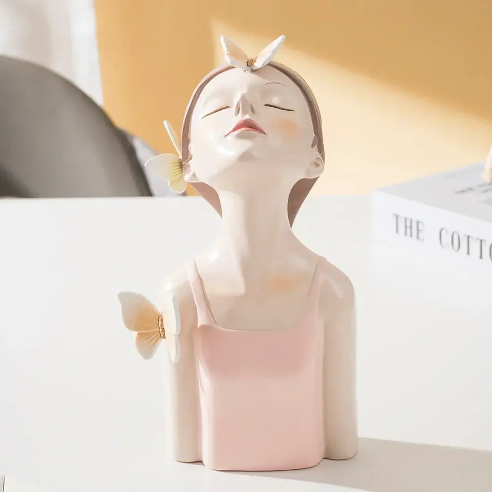 Resin Butterfly Girl Figurines