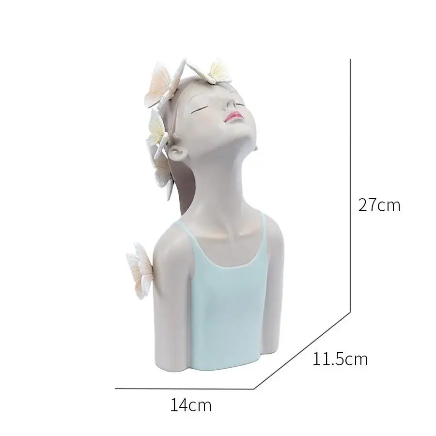 Resin Butterfly Girl Figurines