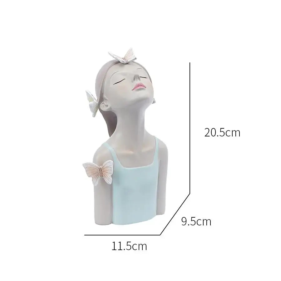 Resin Butterfly Girl Figurines