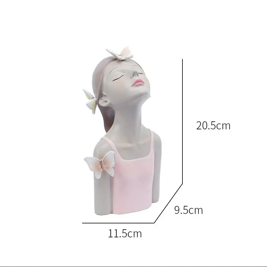 Resin Butterfly Girl Figurines