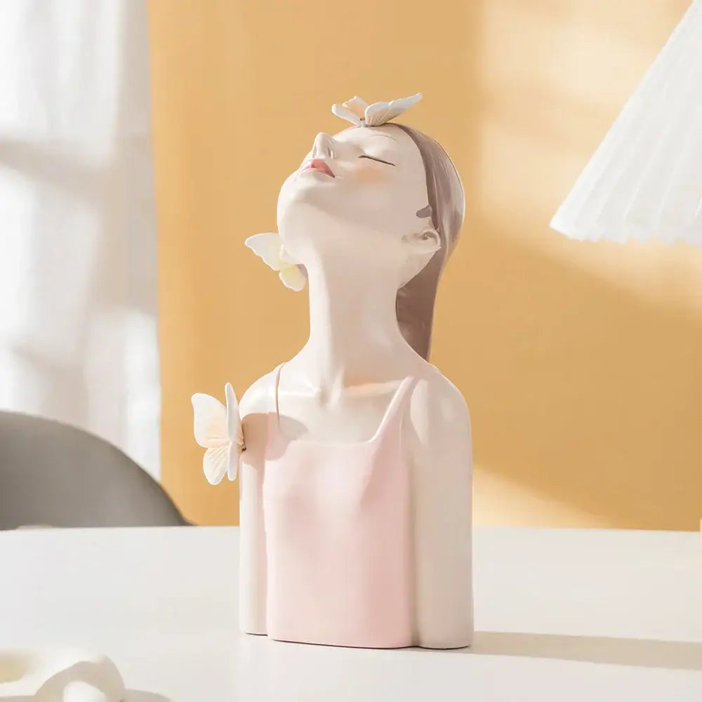 Resin Butterfly Girl Figurines