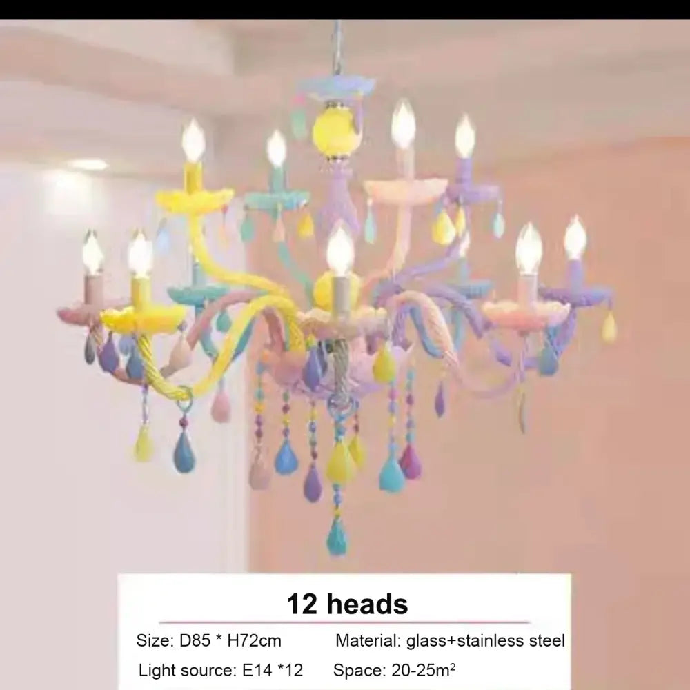 Macaron Crystal Chandelier