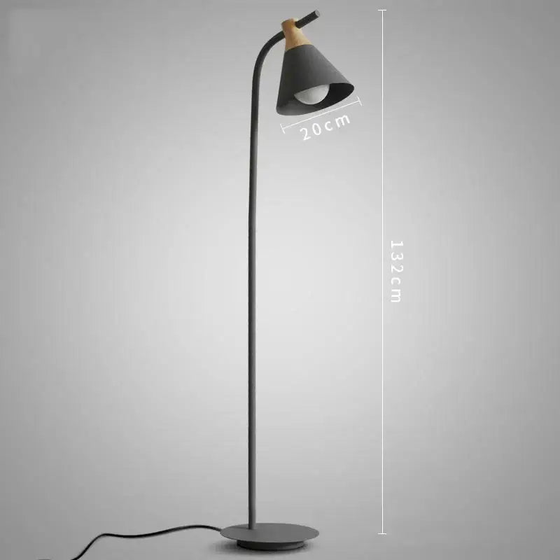 Iron Macaron Floor Lamp