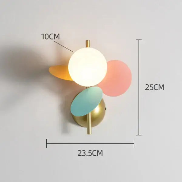 Acrylic Macaron Wall Lamp