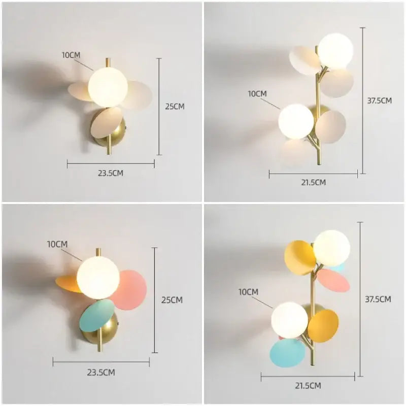 Acrylic Macaron Wall Lamp
