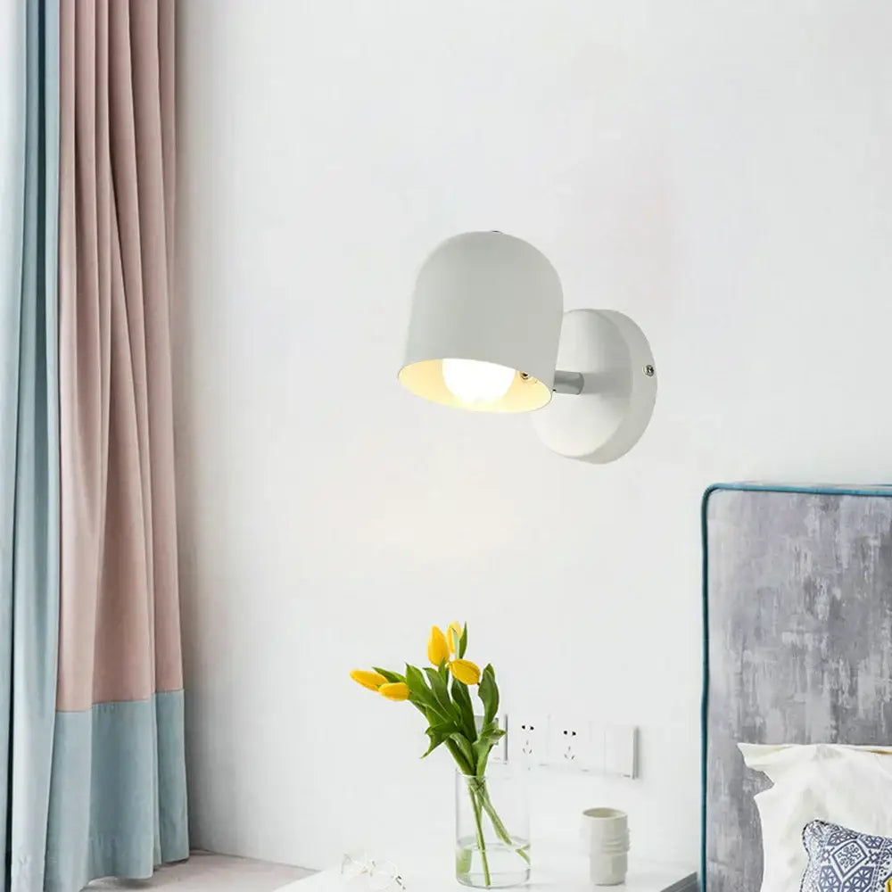 Matte Iron Wall Light
