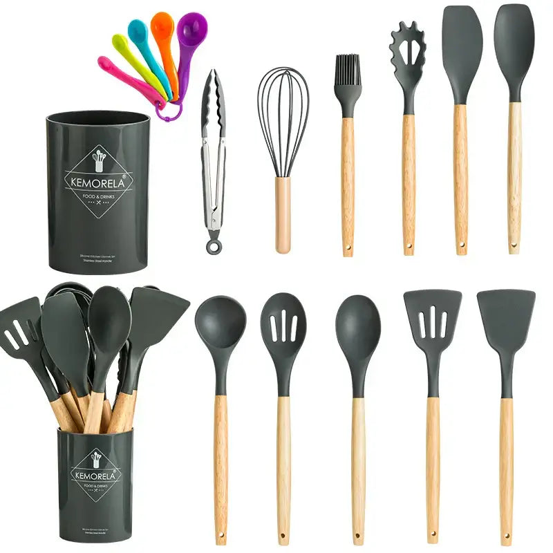 Silicone Pastel Utensil Set