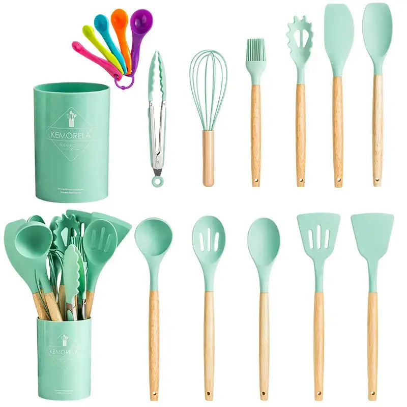 Silicone Pastel Utensil Set