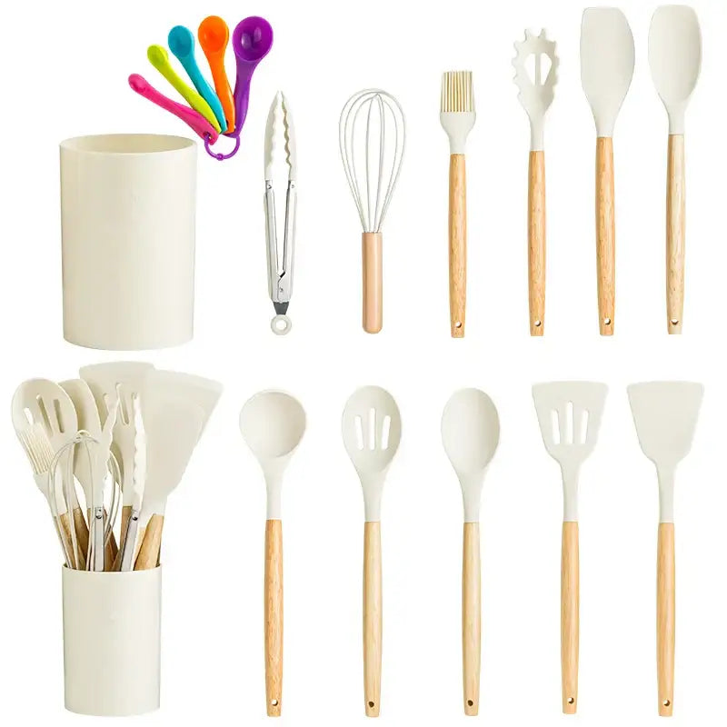 Silicone Pastel Utensil Set