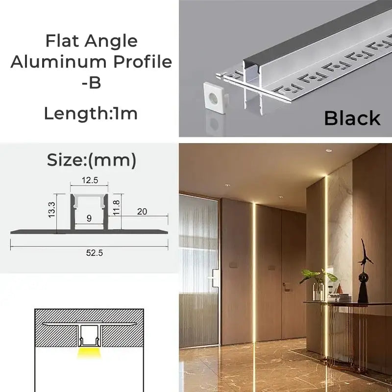 Silver Aluminum Track Light