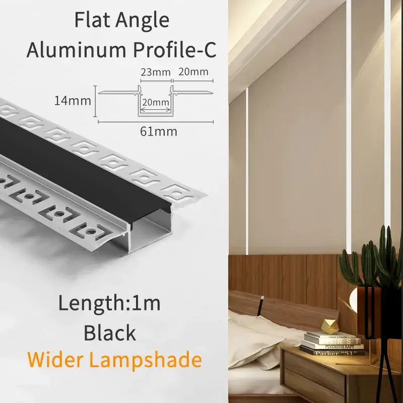 Silver Aluminum Track Light