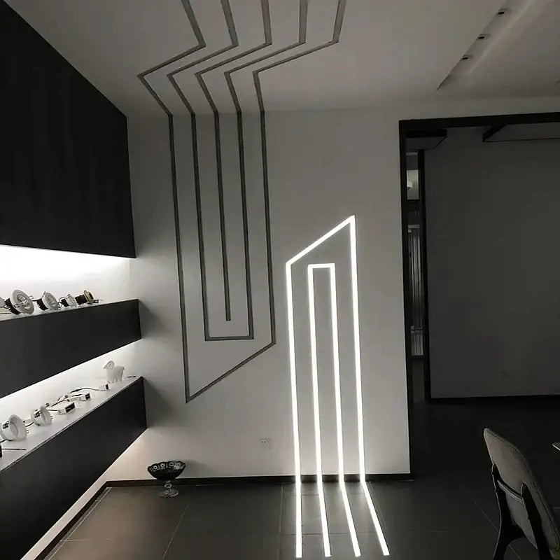 Silver Aluminum Track Light