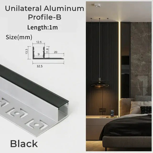 Silver Aluminum Track Light