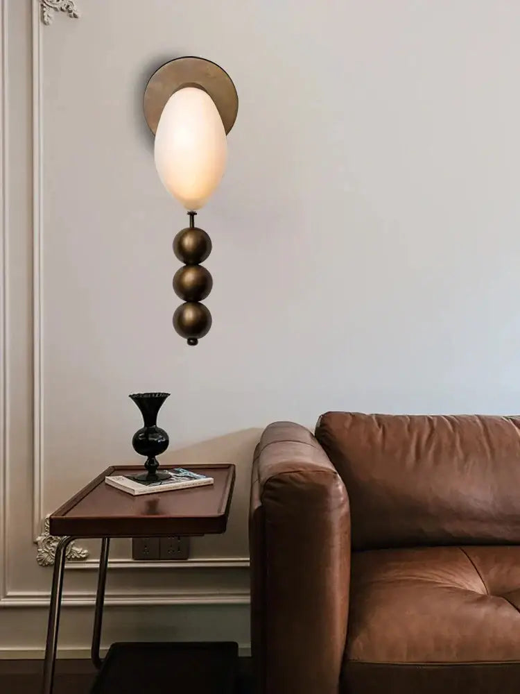 Brass Curve Wall Lamp