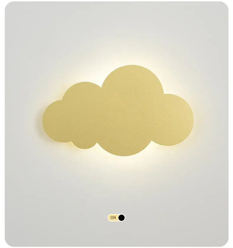 Pink Cloud Wall Light