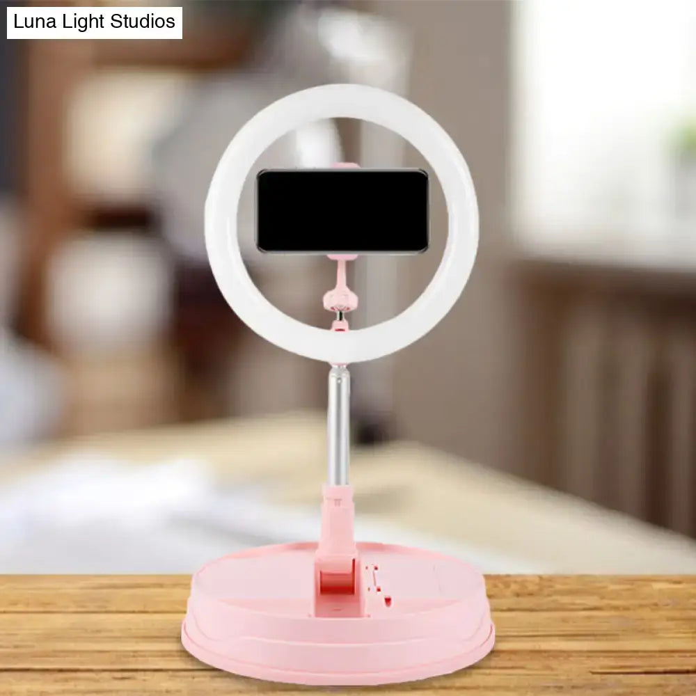 Pink Metallic LED Ring