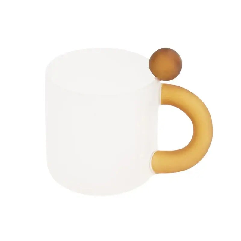 Red Glass Mug Set