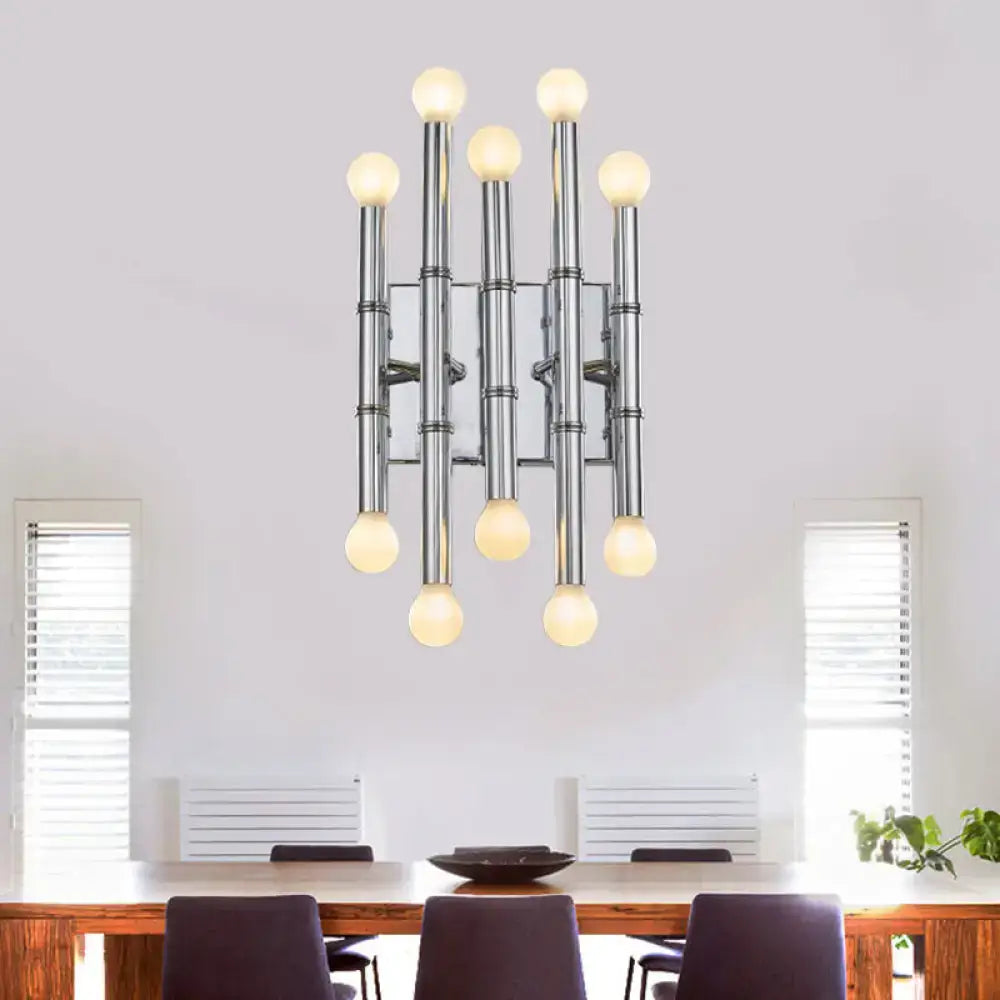 Gold Bamboo Wall Sconce