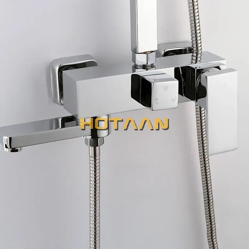 Black Chrome Mixer Faucet