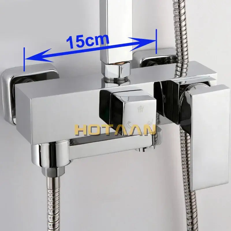 Black Chrome Mixer Faucet