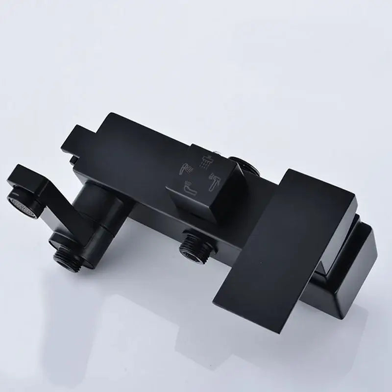 Black Chrome Mixer Faucet