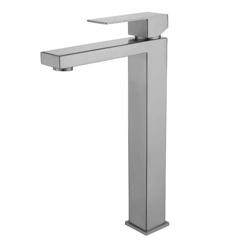 Brushed Gold Tall Stainless Basin Faucet