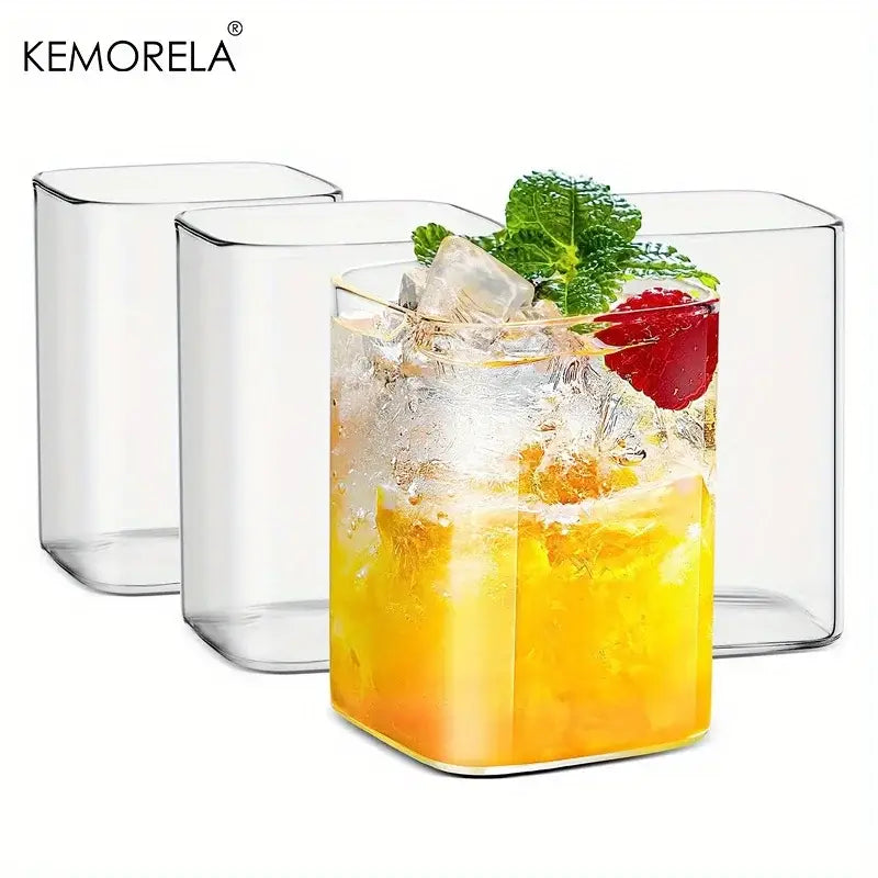 Clear Glass Highball Set
